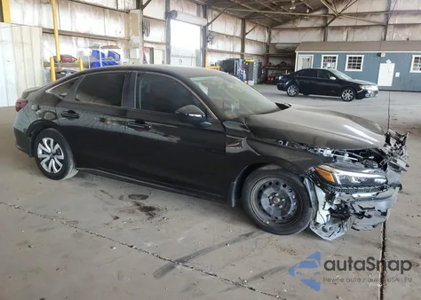 2025 Honda Civic Lx из США, поврежденный, VIN 2HGFE2F27SH537366